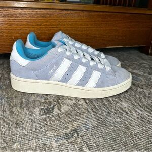 Size 7.5 Men’s - Adidas Campus 00s Ambient Sky- White Laces Only
